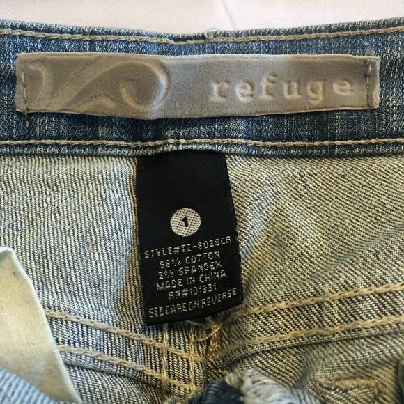Refuge Denim Shorts Size 1 - Picture 4 of 4